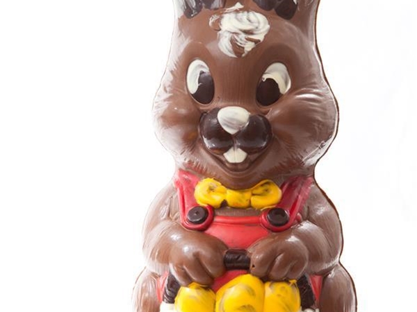 Paashaas met bretels 2 kilo